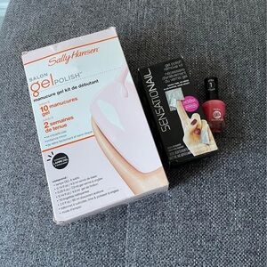 Sally Hansen Gel Polish Kit with SensatioNail Polish Remover